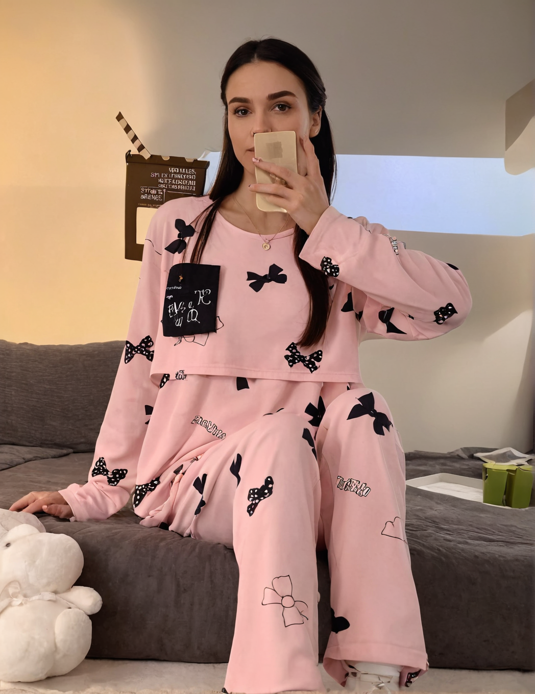 Pyjama Maternité coquette